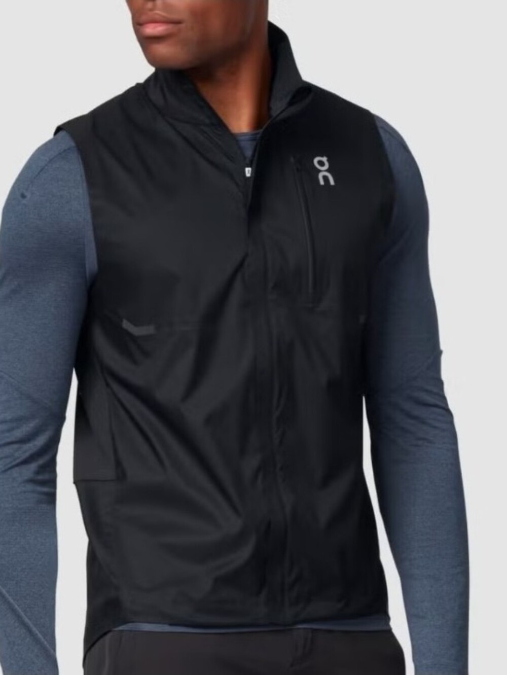On Running Weather Vest Black Men's Medium